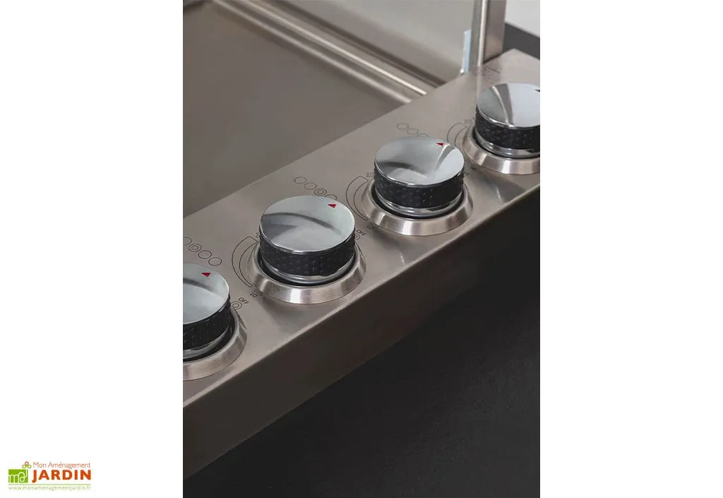 Cana Concept Cuisine Extérieure Professionnelle à 4 Modules SAPELI CANA Style + Housse 3 Cana Concept Cuisine Extérieure Professionnelle à 4 Modules SAPELI CANA Style + Housse – Image 3