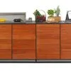 Cana Concept Cuisine Extérieure Professionnelle à 4 Modules SAPELI CANA Style + Housse