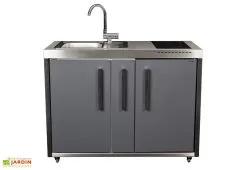 Stengel Cuisine Extérieure Avec évier, Réfrigérateur, Plaque à Induction – MO 120 A