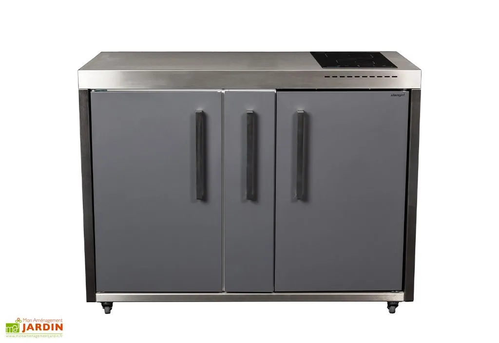 Stengel Cuisine Extérieure Avec Réfrigérateur Et Plaque à Induction – MO 120 A 1 Stengel Cuisine Extérieure Avec Réfrigérateur Et Plaque à Induction – MO 120 A