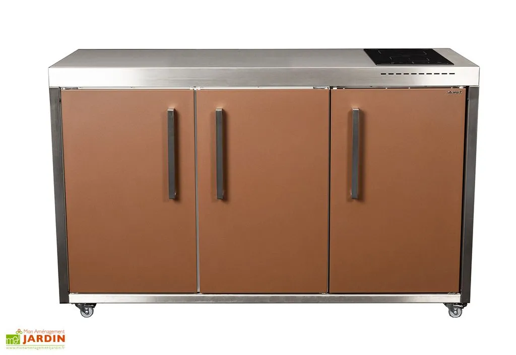 Stengel Cuisine Extérieure Avec Réfrigérateur Et Plaque à Induction – MO 150 1 Stengel Cuisine Extérieure Avec Réfrigérateur Et Plaque à Induction – MO 150