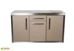 Stengel Cuisine Extérieure Avec Réfrigérateur Et Plaque à Induction – MO 150 S