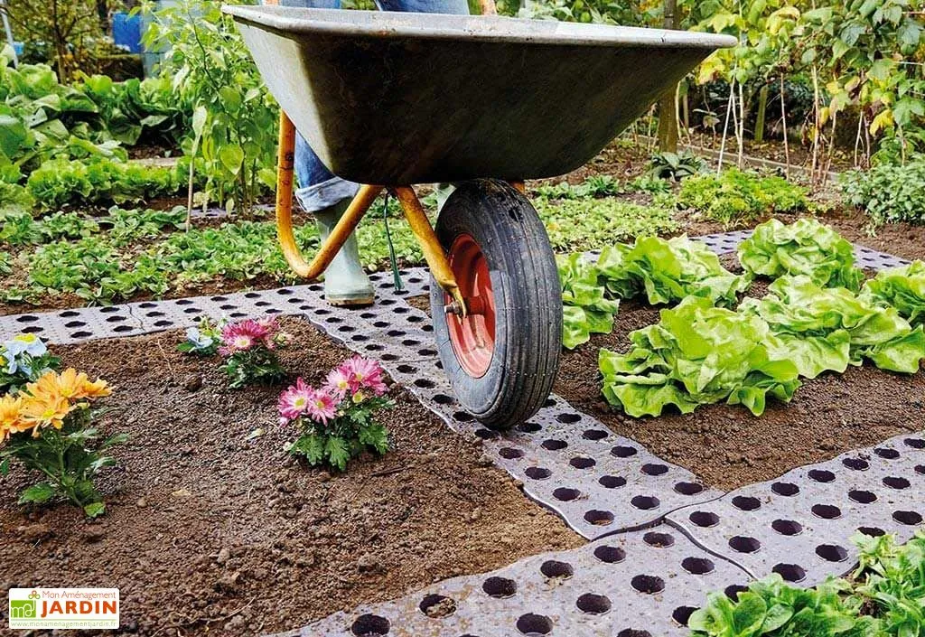 Garantia Dalles De Jardin En Polypropylène Marron 70 Cm Ep. 25 Mm (Lot De 16) 3 Garantia Dalles De Jardin En Polypropylène Marron 70 Cm Ep. 25 Mm (Lot De 16) – Image 3