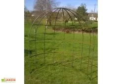 magasin de mobilier d'extérieur 16 Godart Ferronnerie Demi-gloriette De Jardin En Fer Forgé