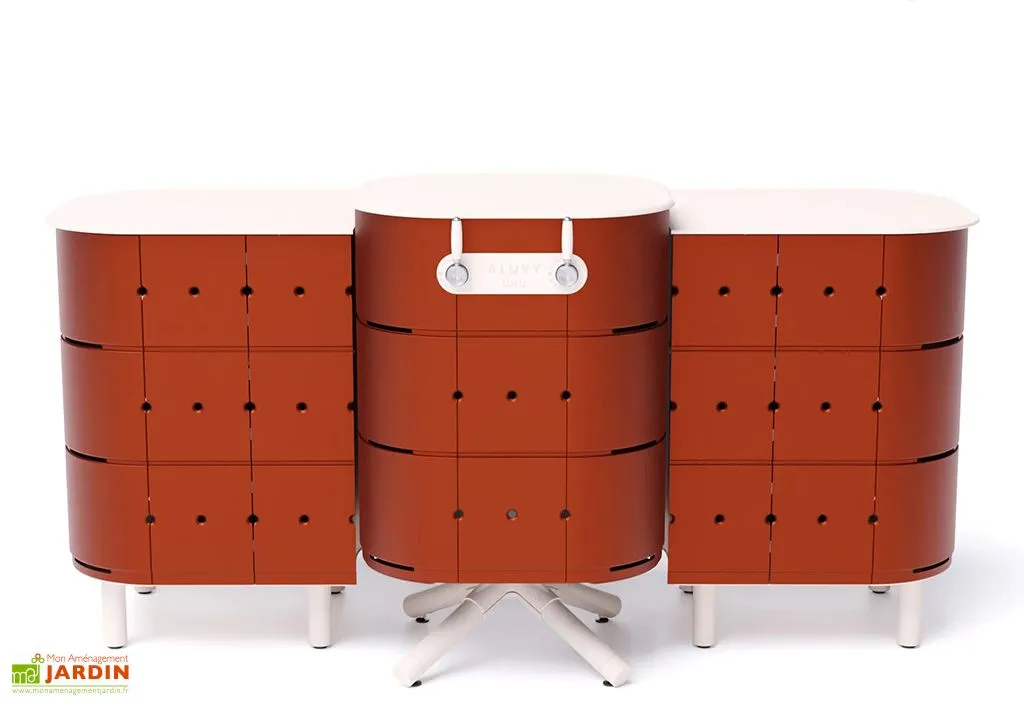 Aluvy Desserte Extérieure En Aluminium Pour Le Barbecue Lulu Et Marcel 3 Aluvy Desserte Extérieure En Aluminium Pour Le Barbecue Lulu Et Marcel – Image 3