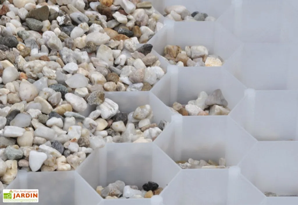 Bera Stabilisateur De Gravier En Polypropylène – Gravel Fix Gris 2 Bera Stabilisateur De Gravier En Polypropylène – Gravel Fix Gris – Image 2