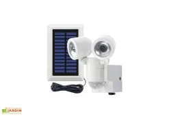 GEV Kit Éclairage Solaire Avec Détecteur De Mouvement 2 Spots