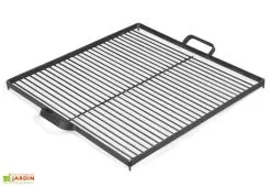 CooKking Grille De Cuisson Carrée Acier Brut Pour Braséro (pls Dimensions)