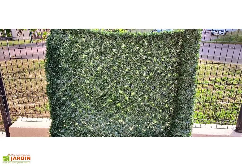 Jet7Garden Haie Artificielle En PVC De 243 Brins Lux - 3 X 1,50 M 3 Jet7Garden Haie Artificielle En PVC De 243 Brins Lux - 3 X 1,50 M – Image 3