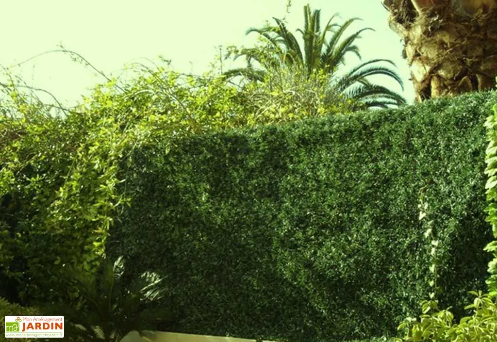Jet7Garden Haie Artificielle En PVC De 243 Brins Lux - 3 X 1,50 M 2 Jet7Garden Haie Artificielle En PVC De 243 Brins Lux - 3 X 1,50 M – Image 2