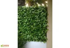 Jet7Garden Haie Artificielle Feuilles De Rosier Treillis Extensible Sur Mesure 1x2m -magasin de mobilier d'extérieur haie artificielle rosier treillis