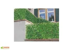 Jet7Garden Haie Artificielle Feuilles De Rosier Treillis Extensible Sur Mesure 1x2m -magasin de mobilier d'extérieur haie artificielle rosier treillis 4