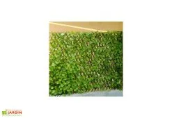 Jet7Garden Haie Artificielle Feuilles De Rosier Treillis Extensible Sur Mesure 1x2m -magasin de mobilier d'extérieur haie artificielle rosier treillis 6