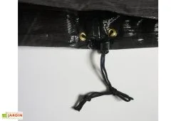 Titanium Housse De Protection Pour Barbecue Rectangulaire 130 X 70 X 100 Cm -magasin de mobilier d'extérieur housse protection barbecue rectangulaire 130x70x100cm 2