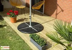 Kit Lames De Terrasse En Bois De Pin Traité 50 M² + Visserie -magasin de mobilier d'extérieur jardin avec terrasse bois 4