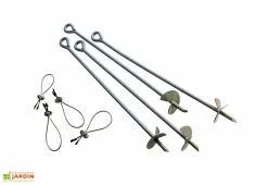 Shelter Logic Kit D’ancrage Pour Tonnelle Pliante (4 Pièces)