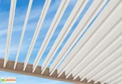 Ombréa Pergola Bioclimatique Ombréa En Aluminium 3 X 4 M Autoportée - Beige Agathe 10 Ombréa Pergola Bioclimatique Ombréa En Aluminium 3 X 4 M Autoportée - Beige Agathe -magasin de mobilier d'extérieur lames orientables pergola bioclimatique ombrea 15 728363