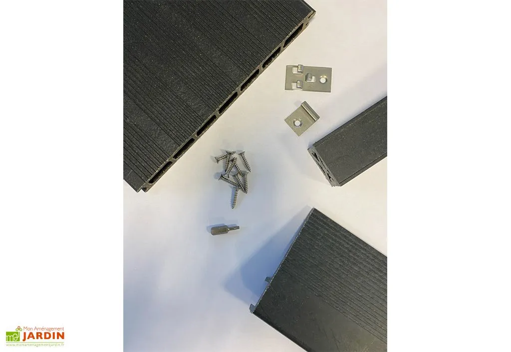 Just Aposé Lames De Terrasse Réversibles En Composite Chaussey Pro 150 – 10 M² 3 Just Aposé Lames De Terrasse Réversibles En Composite Chaussey Pro 150 – 10 M² – Image 3