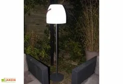 Chalêt-Jardin Lampe Solaire D’extérieur à LED Avec Haut-parleurs Bluetooth 33 X 150 Cm 6 Chalêt-Jardin Lampe Solaire D’extérieur à LED Avec Haut-parleurs Bluetooth 33 X 150 Cm -magasin de mobilier d'extérieur lampe solaire exterieur haut parleurs