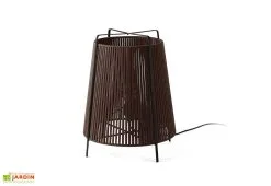Faro Luminaire Extérieur LED En Acier Et Polypropylène ⌀ 46 Cm - Akane -magasin de mobilier d'extérieur luminaire exterieur led akane marron