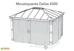 Canopia Moustiquaires En Polyester Pour Pergola Dallas Palram – Lot De 4 11 Canopia Moustiquaires En Polyester Pour Pergola Dallas Palram – Lot De 4 -magasin de mobilier d'extérieur moustiquaires pergola dallas 4300 palram