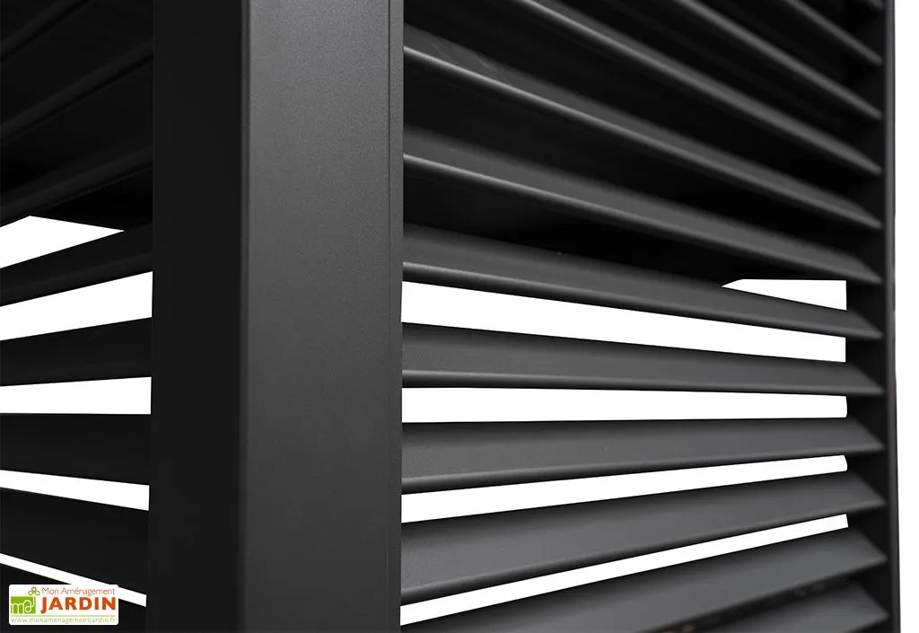 Ombréa Panneau Latéral Brise-vue En Aluminium Pour Pergola Ombréa 1,2 M 4 Ombréa Panneau Latéral Brise-vue En Aluminium Pour Pergola Ombréa 1,2 M – Image 4
