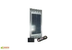 Phaesun Panneau Solaire 50W 12V Avec Plaque En Tôle Ondulée - 130 X 52 Cm