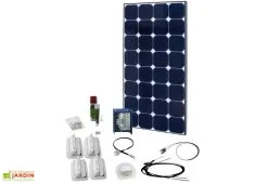 Phaesun Panneau Solaire De Voyage 100W 12V Kit Solar Peak Five 4.0