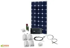 Phaesun Panneau Solaire Monocristallin Portable 200W 12V - Solar Peak One 5.0