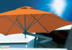 Umbrosa Parasol Mural Rond 270 Cm + Bras Néo - Wallflex Toile Solidum -magasin de mobilier d'extérieur paraflexmural1 44