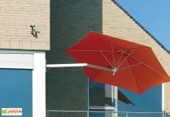Umbrosa Parasol Mural Rond 270 Cm + Bras Néo - Wallflex Toile Solidum -magasin de mobilier d'extérieur paraflexmural2 11