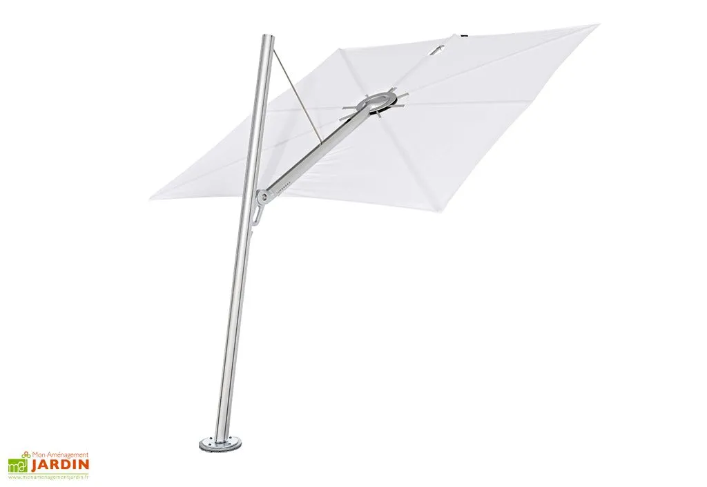 Umbrosa Parasol Déporté 250 Cm - Spectra Incliné Toile Solidum 2 Umbrosa Parasol Déporté 250 Cm - Spectra Incliné Toile Solidum – Image 2
