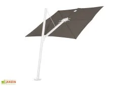 Umbrosa Parasol Déporté 250 Cm - Spectra Incliné Toile Solidum 8 Umbrosa Parasol Déporté 250 Cm - Spectra Incliné Toile Solidum -magasin de mobilier d'extérieur parasol deporte spectra carre 250cm solidum