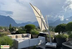 Umbrosa Parasol Déporté 250 Cm - Spectra Incliné Toile Sunbrella 10 Umbrosa Parasol Déporté 250 Cm - Spectra Incliné Toile Sunbrella -magasin de mobilier d'extérieur parasol deporte spectra carre 250cm umbrosa 1