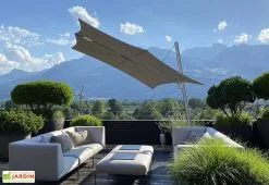 Umbrosa Parasol Déporté 250 Cm - Spectra Incliné Toile Solidum 9 Umbrosa Parasol Déporté 250 Cm - Spectra Incliné Toile Solidum -magasin de mobilier d'extérieur parasol deporte spectra carre 250cm umbrosa 1