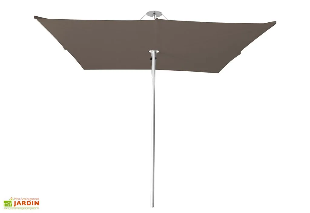 Umbrosa Parasol Carré En Aluminium 250 Cm - Infina Toile Solidum 1 Umbrosa Parasol Carré En Aluminium 250 Cm - Infina Toile Solidum