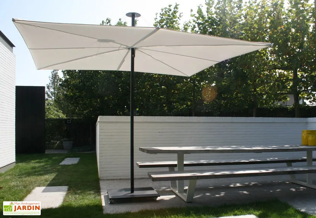 Umbrosa Parasol Carré En Aluminium 250 Cm - Infina Toile Solidum 3 Umbrosa Parasol Carré En Aluminium 250 Cm - Infina Toile Solidum – Image 3