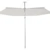 Umbrosa Parasol Rond En Aluminium 300 Cm - Infina Toile Solidum