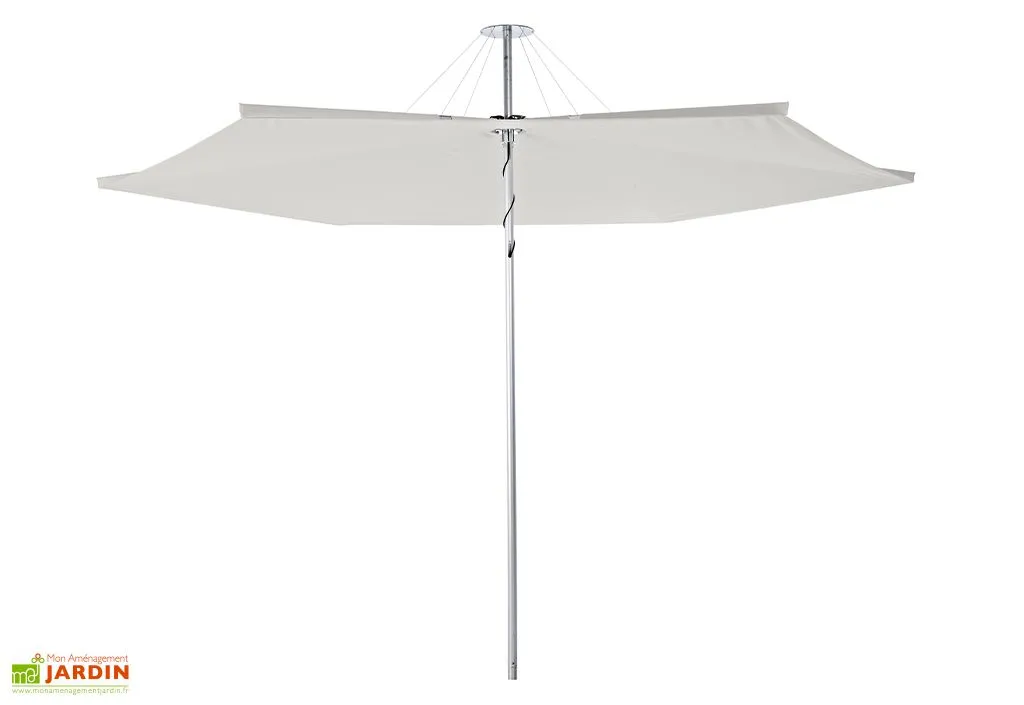 Umbrosa Parasol Rond En Aluminium 300 Cm - Infina Toile Solidum 1 Umbrosa Parasol Rond En Aluminium 300 Cm - Infina Toile Solidum