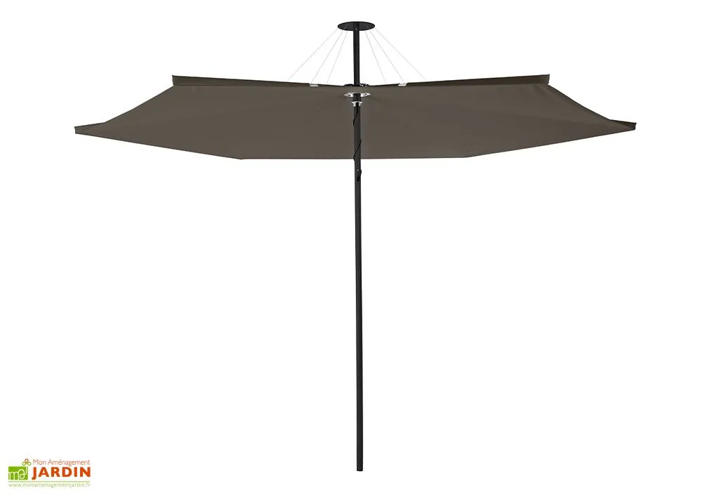 Umbrosa Parasol Rond En Aluminium 300 Cm - Infina Toile Solidum 2 Umbrosa Parasol Rond En Aluminium 300 Cm - Infina Toile Solidum – Image 2