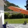 Prostor Parasol Mural à Bras Télescopique Ø 2,70 M – Qualité Professionnelle