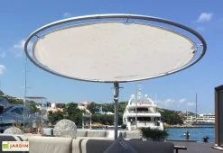 Umbrosa Parasol Rond Rotatif 360° 300 Cm - Eclipsum Toile Sunbrella -magasin de mobilier d'extérieur parasol rond design eclipsum umbrosa sunbrella 1