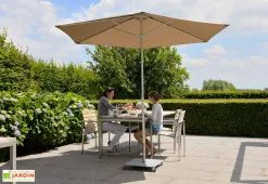 Prostor Parasol Rond Mât Central Aluminium Toile Oléfine Ø 2,70 M