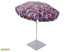 Jumbo Bag Parasol Rond En Tissu Et Métal ø 167 Cm – Pomegranate