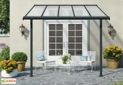 Canopia Pergola Adossée En Aluminium Et Polycarbonate 295 Cm – Sierra 8 Canopia Pergola Adossée En Aluminium Et Polycarbonate 295 Cm – Sierra -magasin de mobilier d'extérieur pergola aluminium polycarbonate sierra 3x3 canopia palram