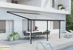 Canopia Pergola Adossée En Aluminium Et Polycarbonate 295 Cm – Sierra 10 Canopia Pergola Adossée En Aluminium Et Polycarbonate 295 Cm – Sierra -magasin de mobilier d'extérieur pergola aluminium polycarbonate sierra 3x5 canopia palram
