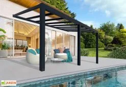 Pergola Aluminium Gris Et Polycarbonate - Stockholm | Palram – Canopia 8 Pergola Aluminium Gris Et Polycarbonate - Stockholm | Palram – Canopia -magasin de mobilier d'extérieur pergola aluminium stockholm canopia palram