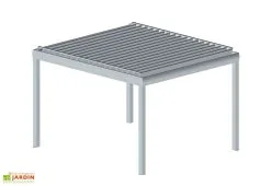 Cros Pergola Bioclimatique Autoportée En Aluminium Hostun I -magasin de mobilier d'extérieur pergola bioclimatique autoportee aluminium hostun blanc