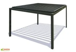 Cros Pergola Bioclimatique Autoportée En Alu Avec Lames Motorisées Hostun II