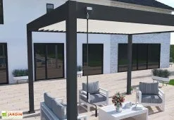 Ombréa Pergola Bioclimatique En Aluminium Lames Orientables Ombréa - 12 M² 9 Ombréa Pergola Bioclimatique En Aluminium Lames Orientables Ombréa - 12 M² -magasin de mobilier d'extérieur pergola bioclimatique manuelle ombrea manivelle 15 728226